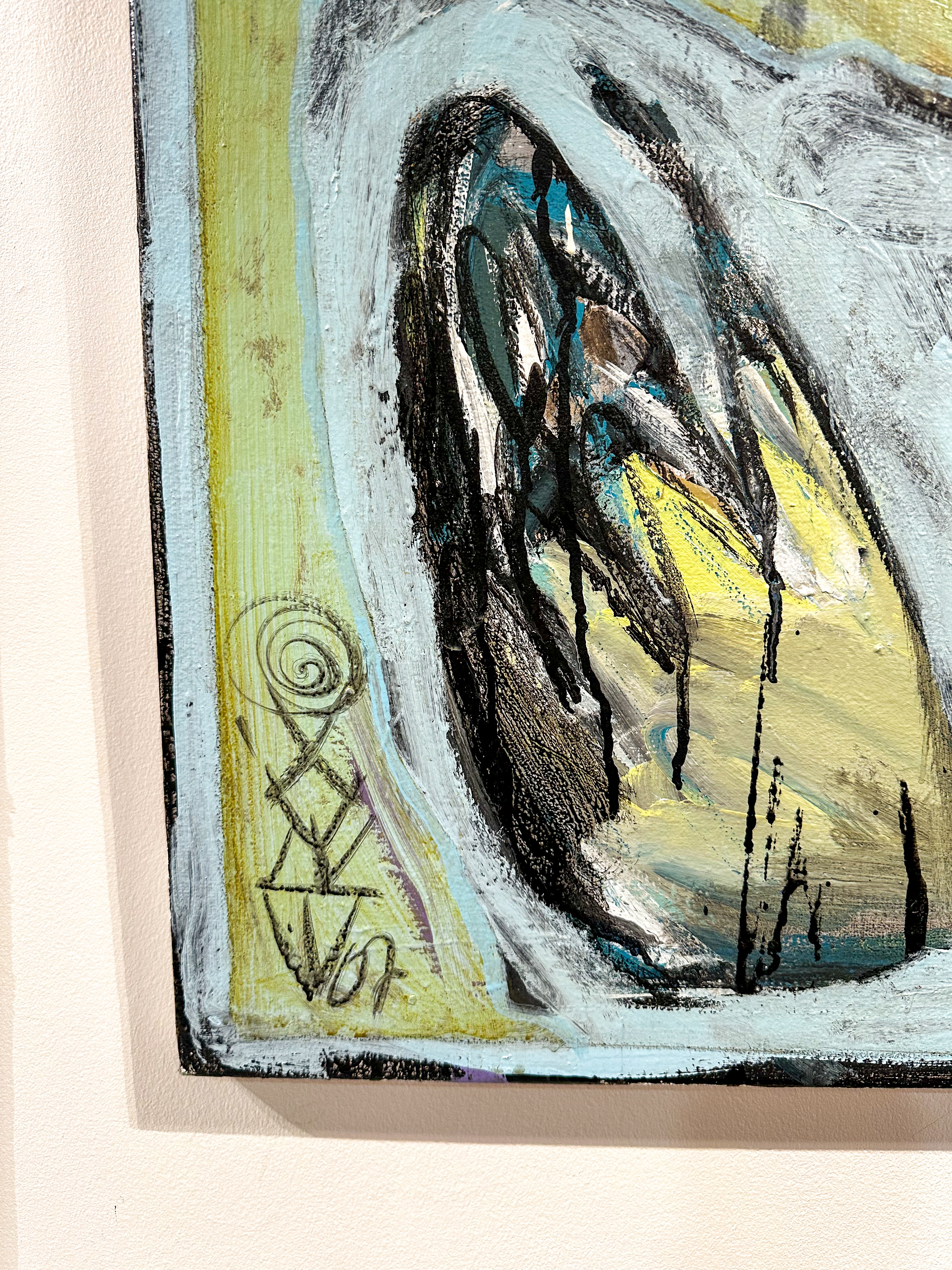 IMG_1449aurore morisse affaire conclue tableau eric legrain contemporain belge paire décoration collectionneur investissement abstraction