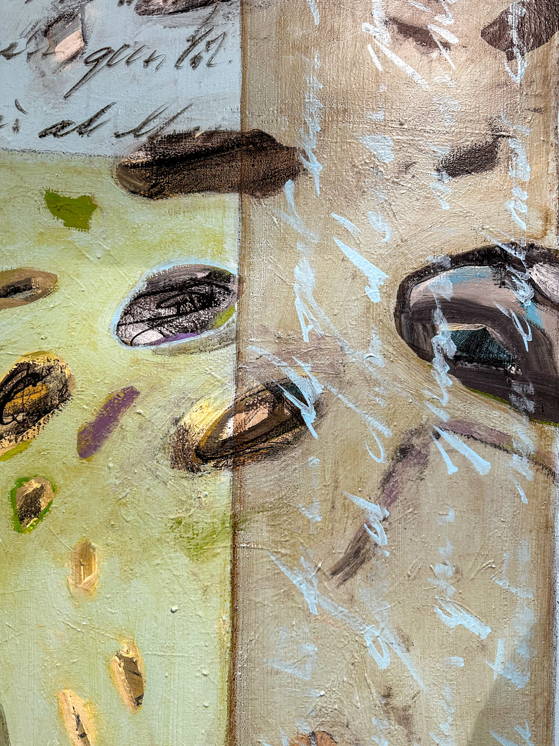 IMG_1451aurore morisse affaire conclue tableau eric legrain contemporain belge paire décoration collectionneur investissement abstraction