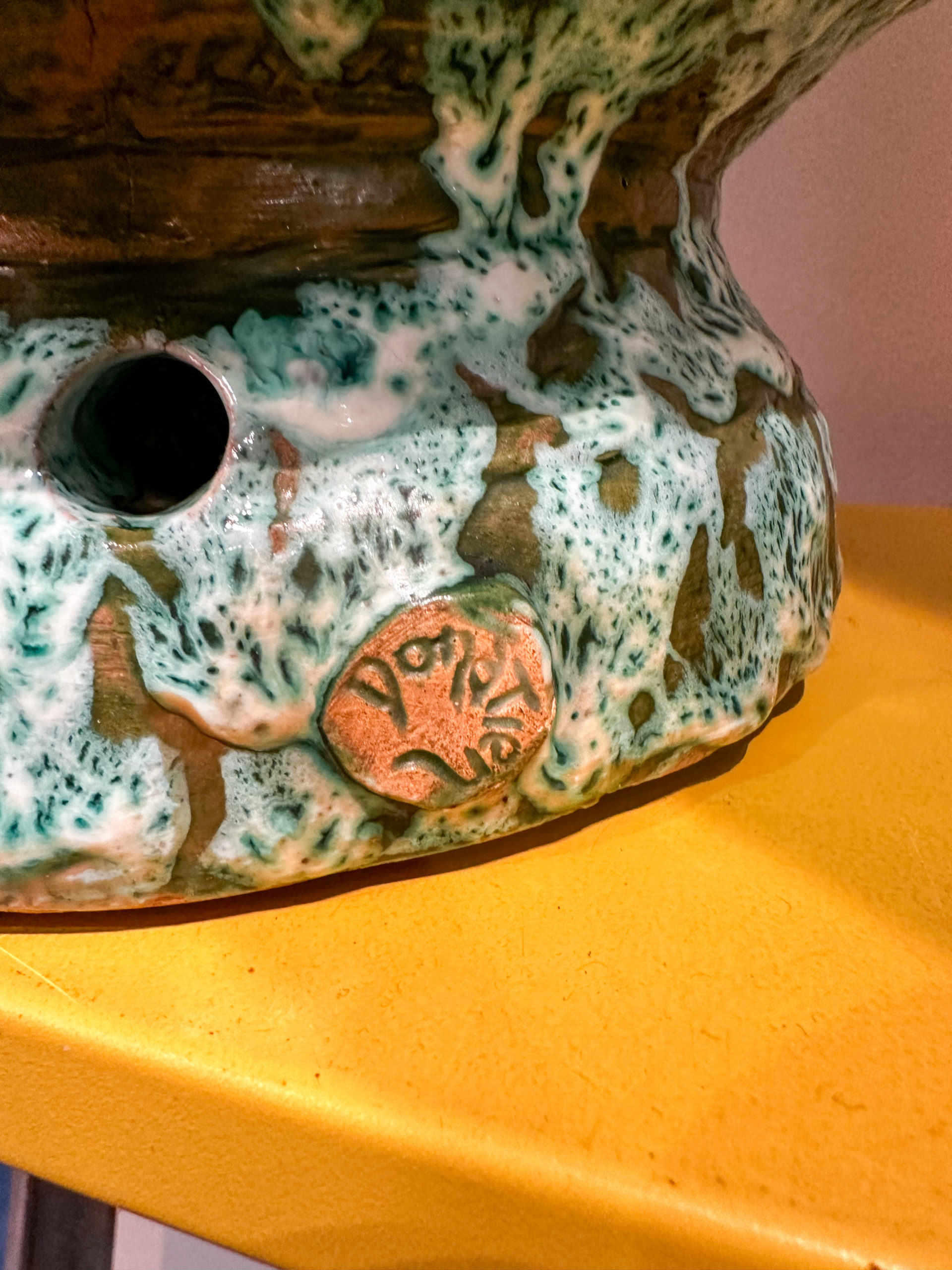 IMG_1467aurore morisse affaire conclue céramique terre cuite pot emile bernard donatien france 20e siècle chinoiserie asiatique inspiration décoration collection