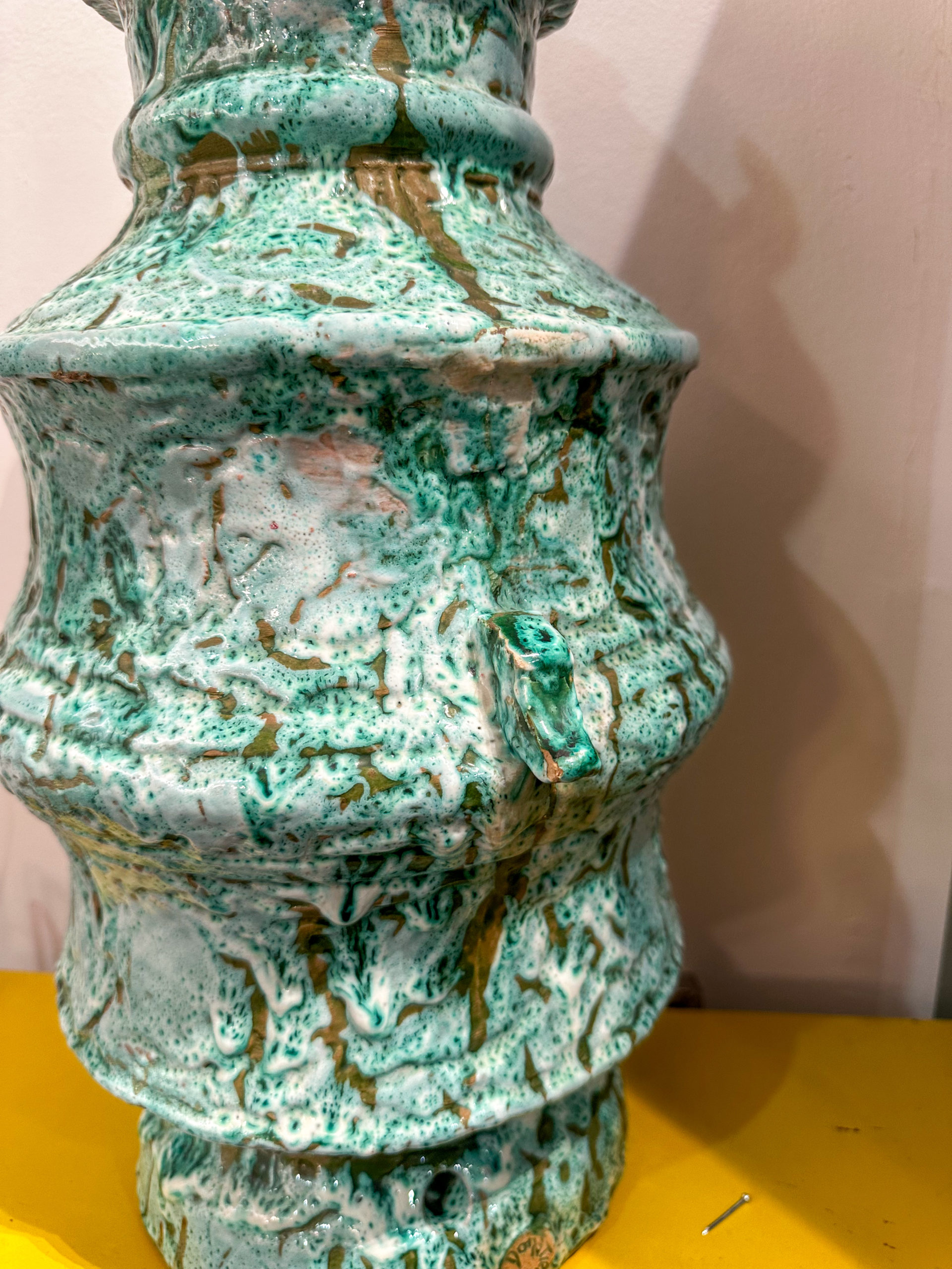 IMG_1468aurore morisse affaire conclue céramique terre cuite pot emile bernard donatien france 20e siècle chinoiserie asiatique inspiration décoration collection