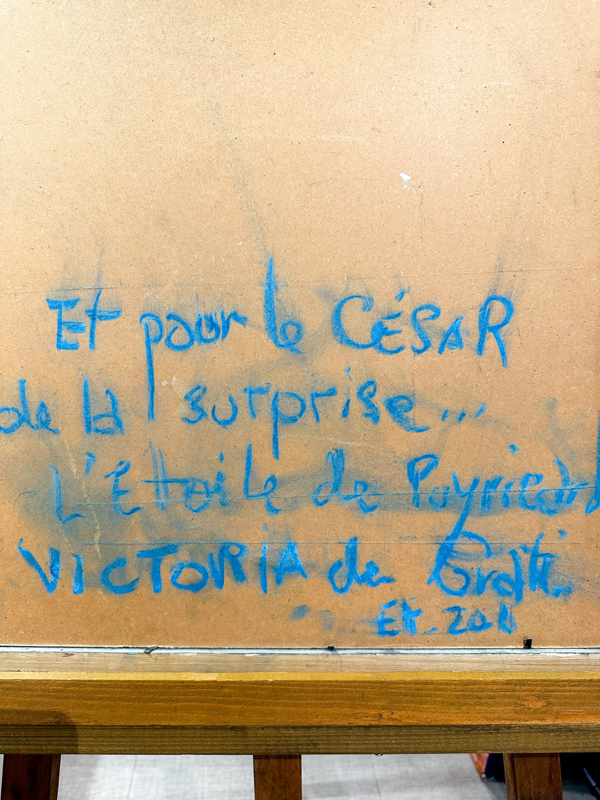 IMG_1475aurore morisse affaire conclue tableau dessin césar artiste français compression années 70 dédicace art moderne contemporain collection